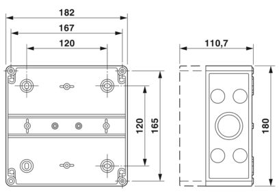 Überspannungsbox Phönix Contact Generatoranschlusskasten