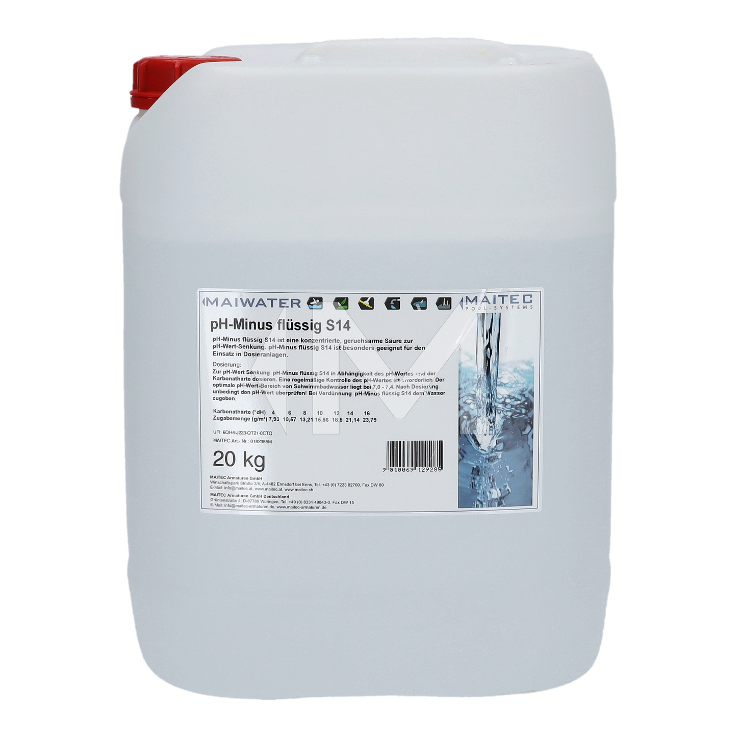 Ph-Senker Flüssig 20Kg