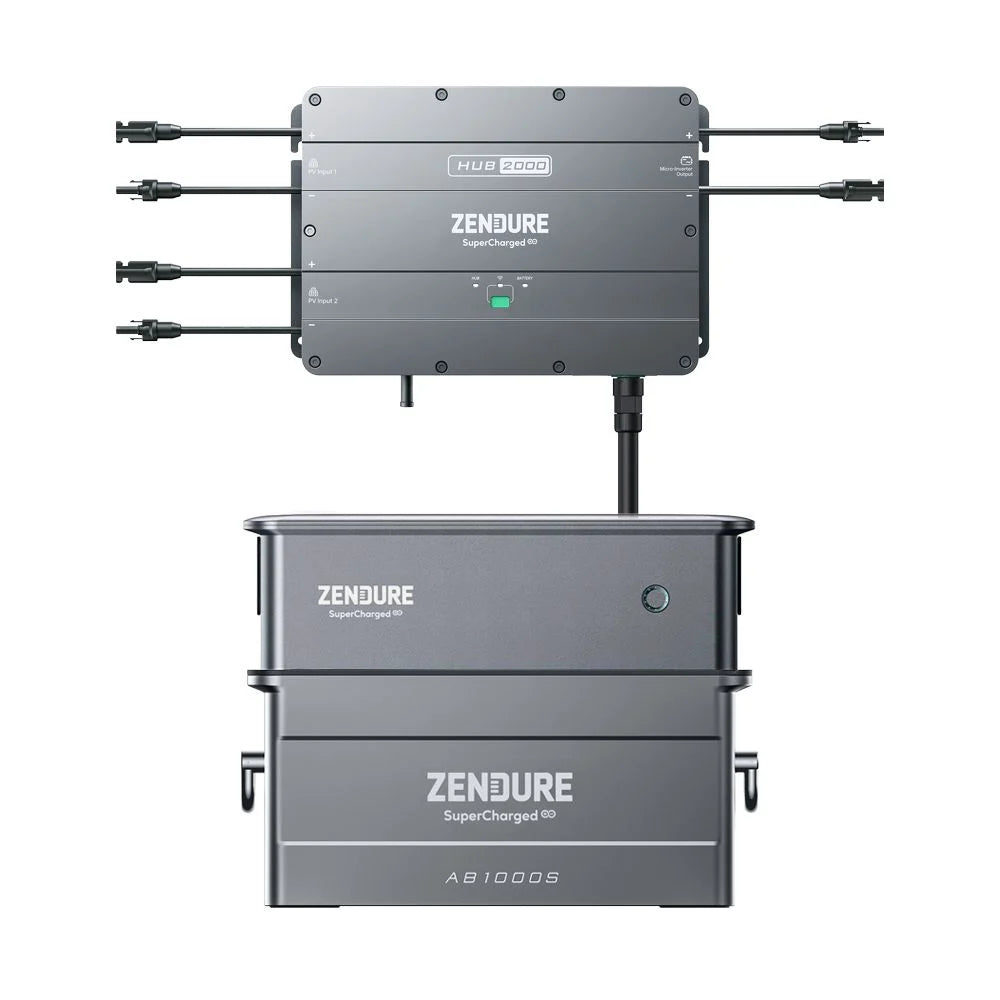 Zendure SolarFlow ACE1500 & PV Hub 2000 On- und Off-Grid-Speicherlösung