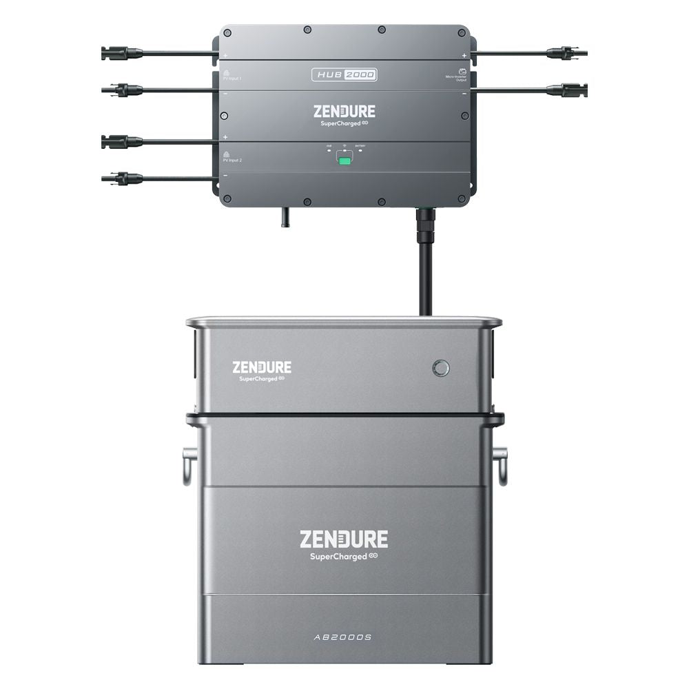 Zendure SolarFlow ACE1500 & PV Hub 2000 On- und Off-Grid-Speicherlösung