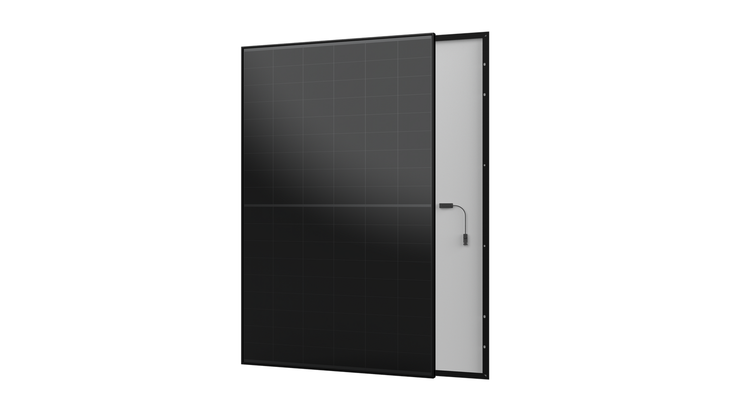 10 kWp Growatt PV-Anlage 22x Aiko 445Wp ABC N-Type Fullblack & Speicher