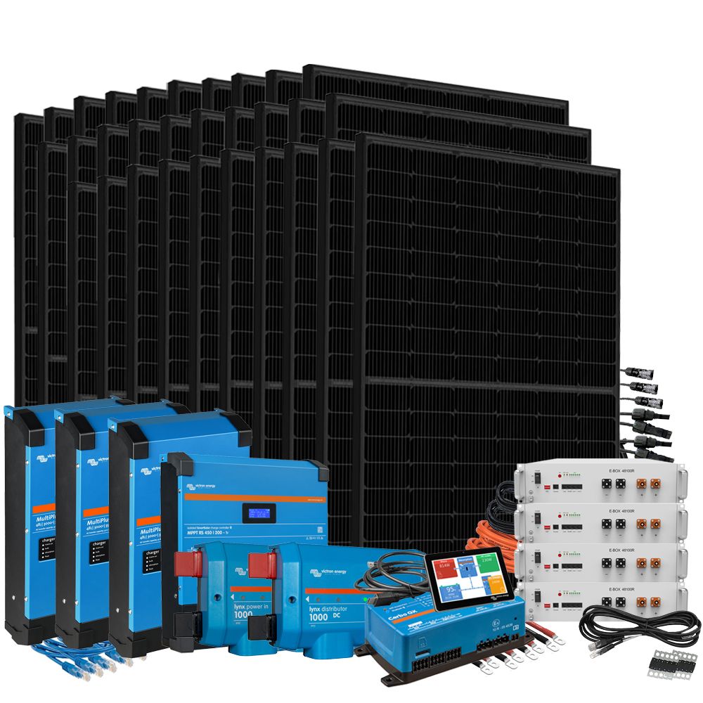 HomePremium M USV Solaranlage 12900Wp E-Box 48100R-C 20,5kWh 3-phasig