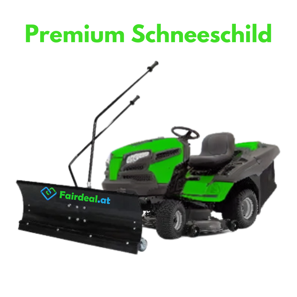 Premium Schneeschild für Rasentraktor und ATV