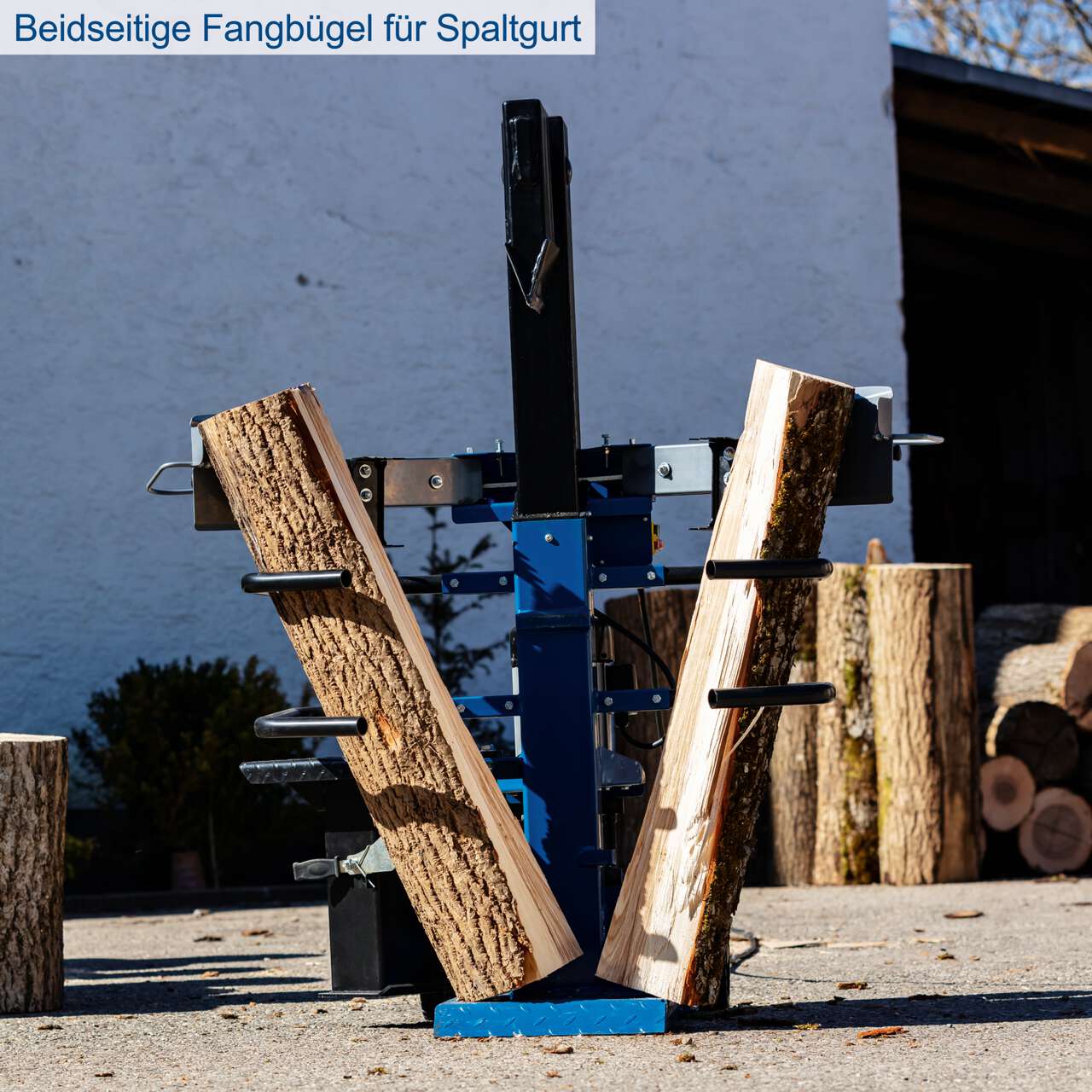 Holzspalter stehend Compact scheppach Meterholzspalter
