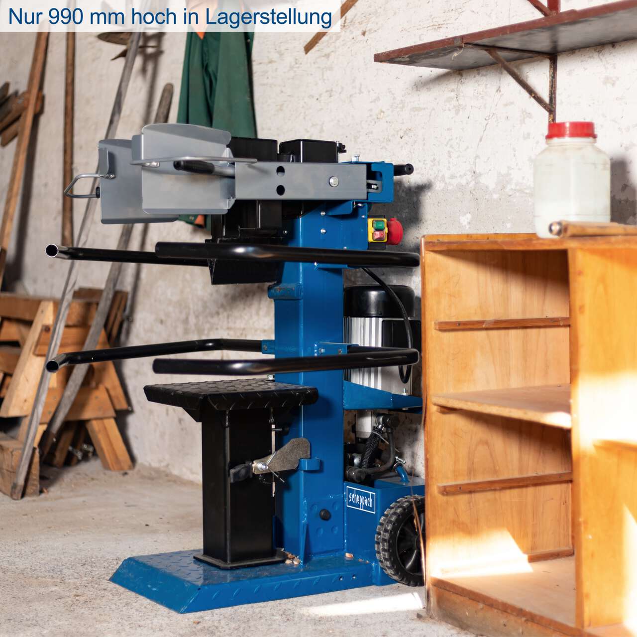 Holzspalter stehend Compact scheppach Meterholzspalter