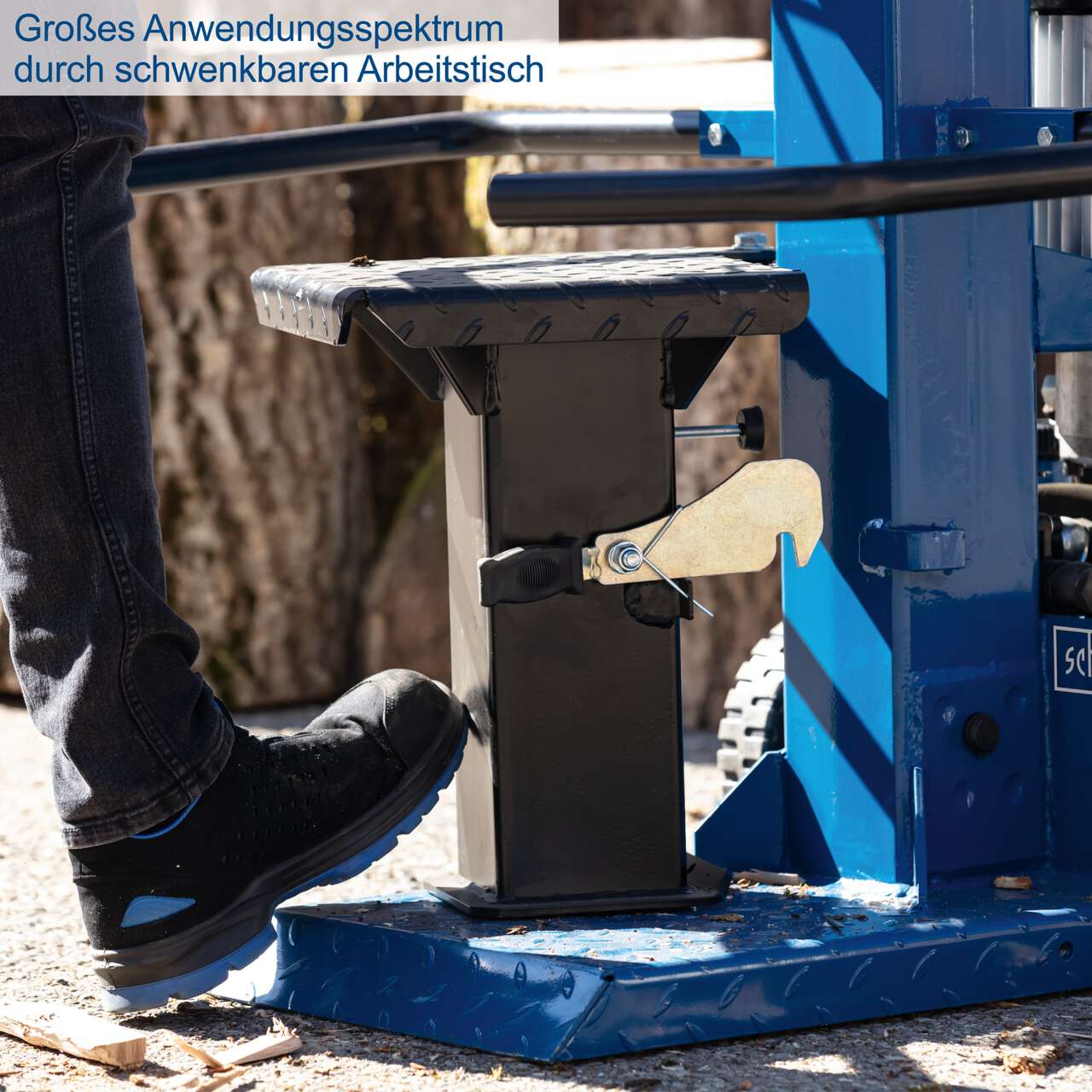 Holzspalter stehend Compact scheppach Meterholzspalter