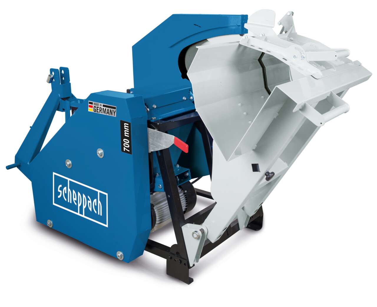 Wippsäge kw-ze 7 scheppach - 400V 50Hz 5200W - Antrieb Motor & Gelenkwelle - 700mm