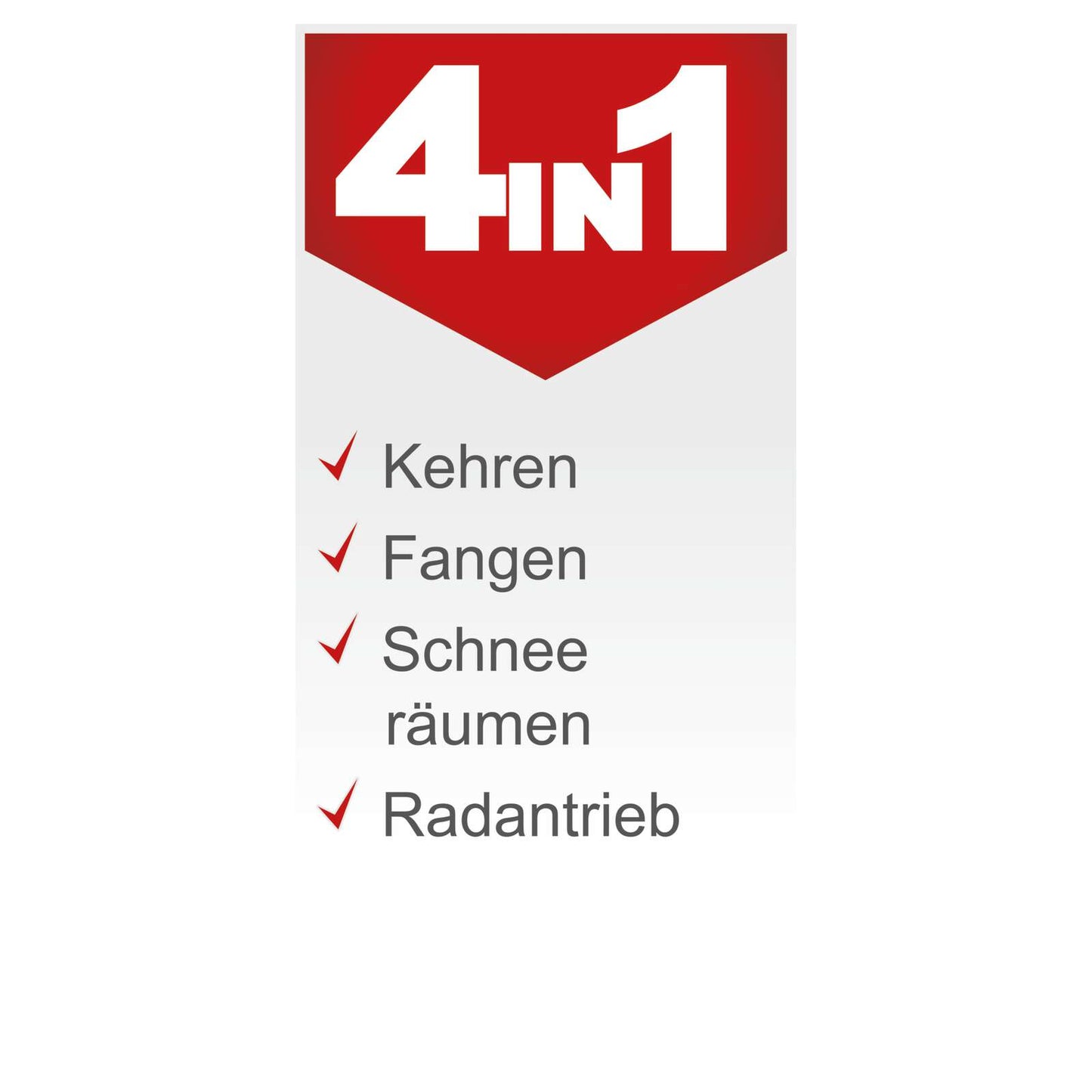 Benzin Kehrmaschine SC2700P 5,5PS | 70cm Kehrbreite | 1x Vor- 1x Rückwärtsgang