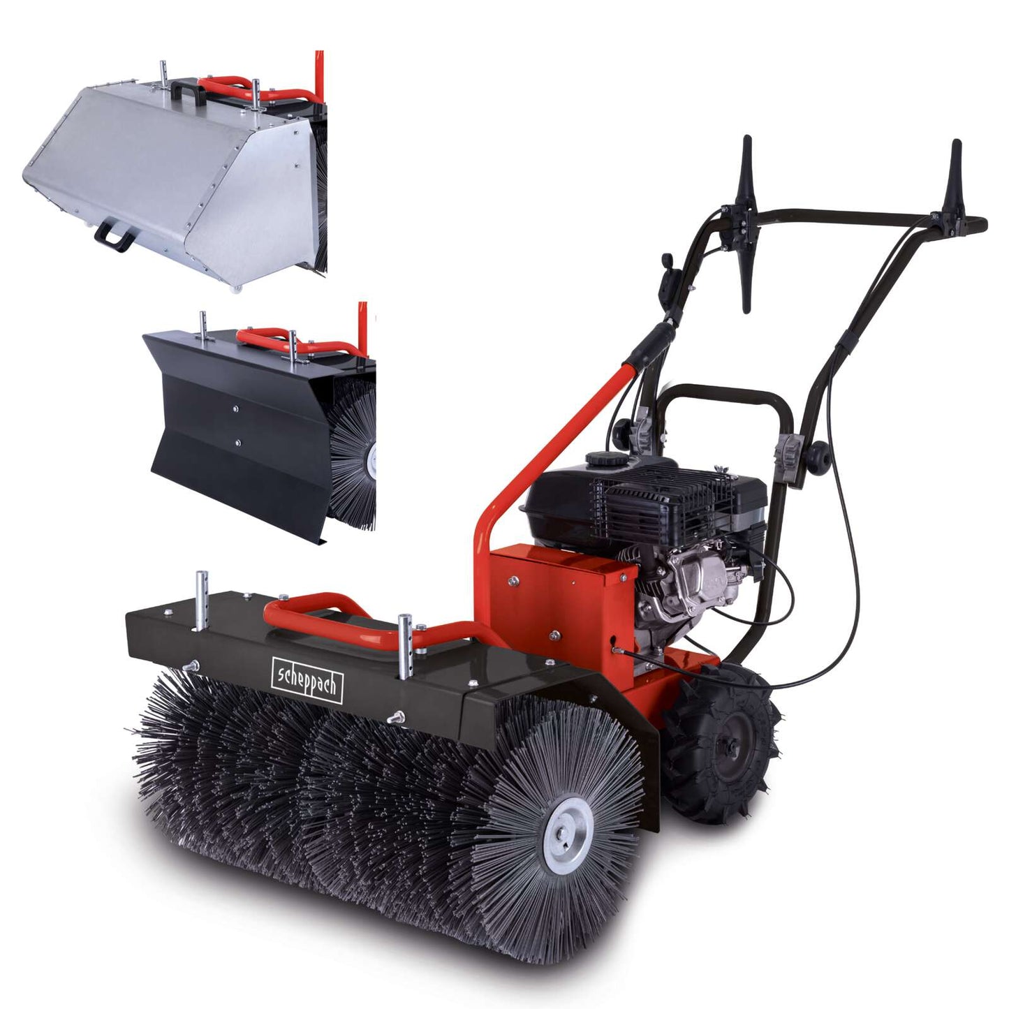 Benzin Kehrmaschine SC2700P 5,5PS | 70cm Kehrbreite | 1x Vor- 1x Rückwärtsgang