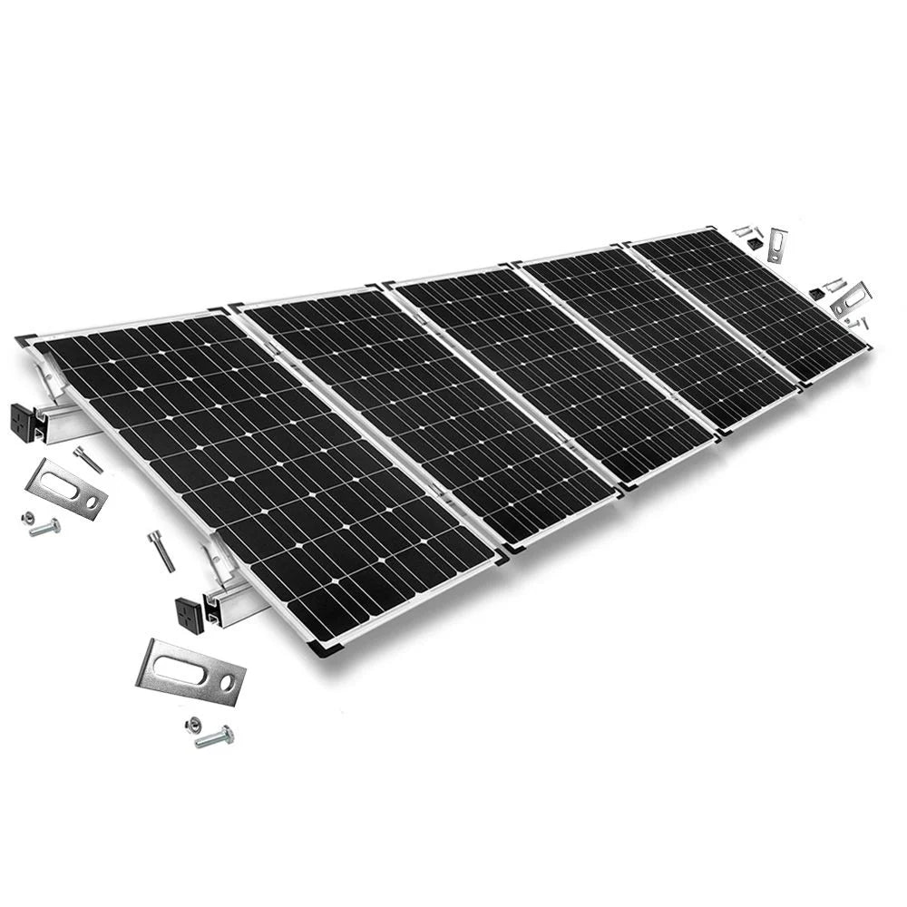 Solar Modul Befestigung kit mit Stockschrauben für Schrägdachmontage