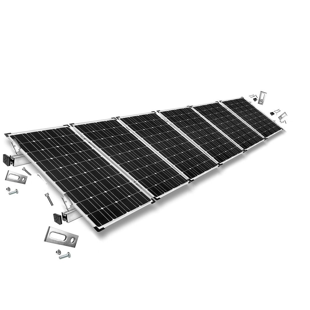 Solar Modul Befestigung kit mit Stockschrauben für Schrägdachmontage