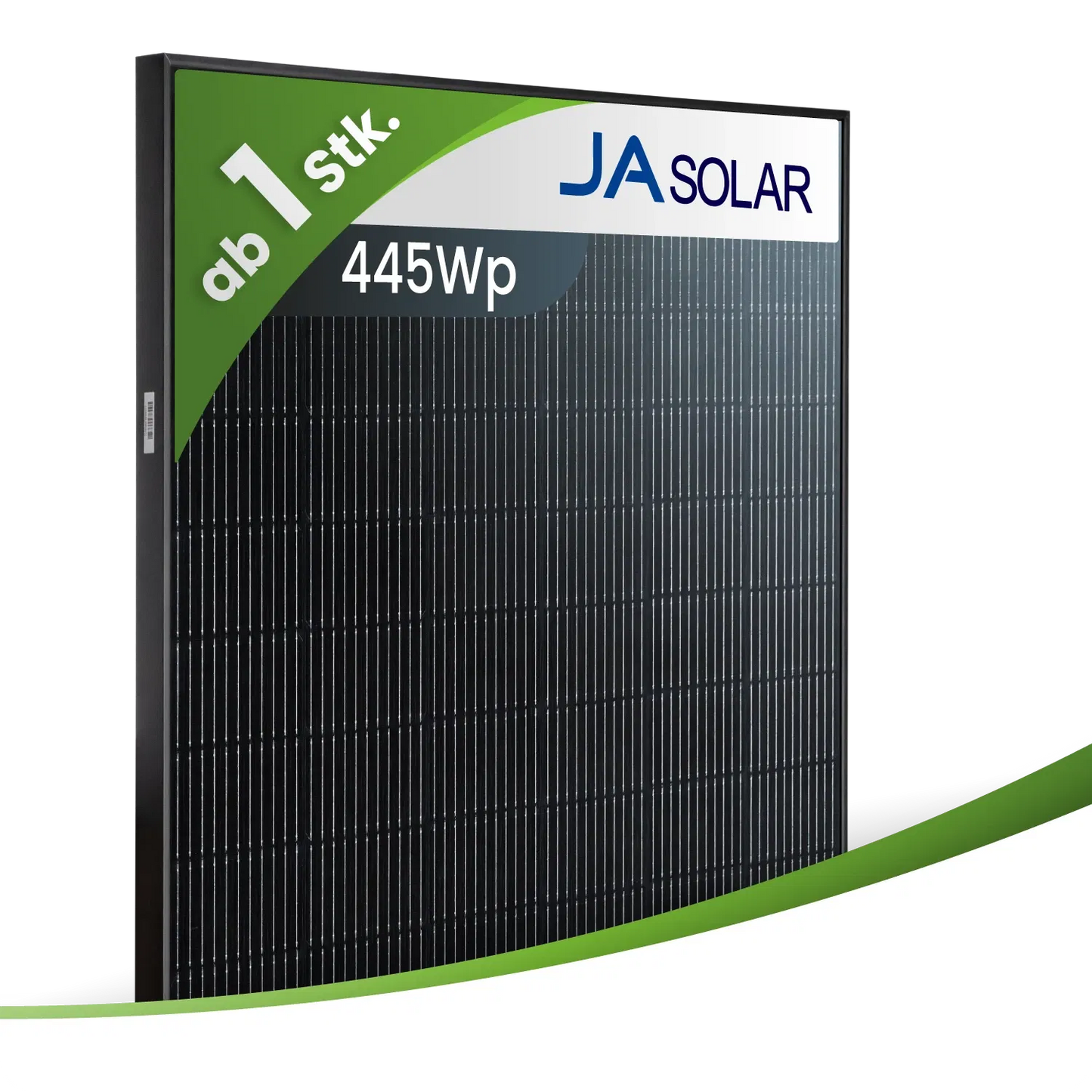JA Solar JAM54D41-LB/445Wp Bifazial Glas-Glas Full Black