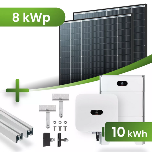 8 kWp PV-Anlage 19x Trina 440Wp Black Frame Speicher