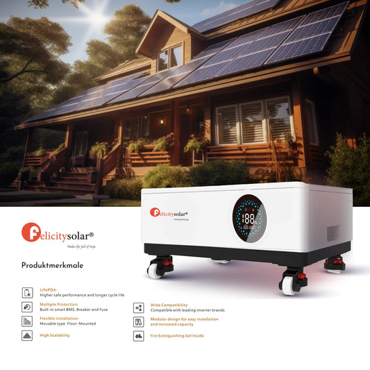 Felicity Stapelspeicher 5,12 kWh LUX-X-48100 LiFePO4