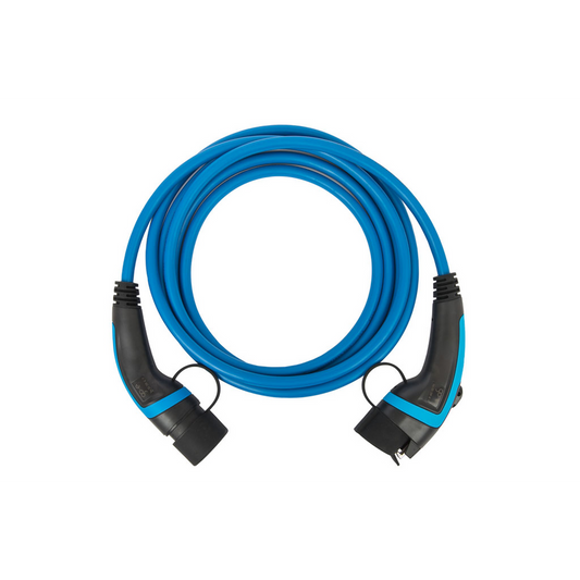 go-e Typ 2 auf Typ 1 Kabel blau 7,4 kW 5 m
