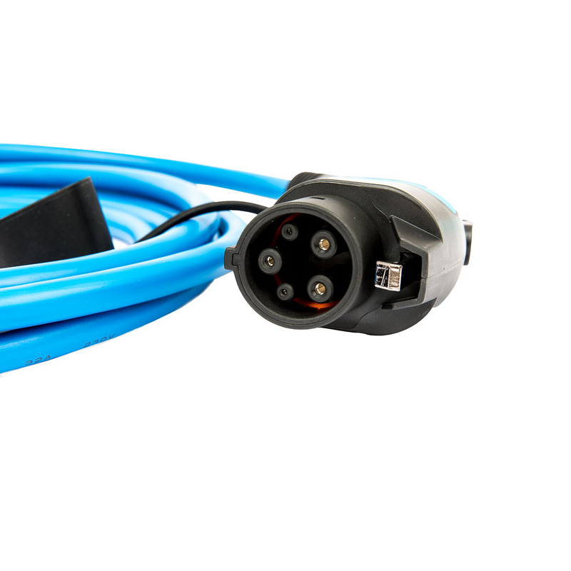 go-e Typ 2 auf Typ 1 Kabel blau 7,4 kW 5 m