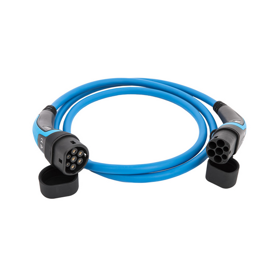go-e Typ 2 Kabel blau (bis 22 kW)