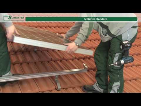 SCHLETTER Solar-Montageset für Ziegeldach