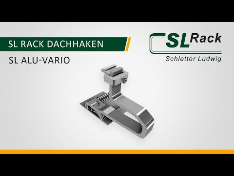 Unterkonstruktion Schrägdach 10 - 40 Module
