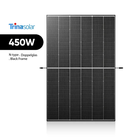 Trina Solar Vertex S+ 450W Doppelglas Black Frame