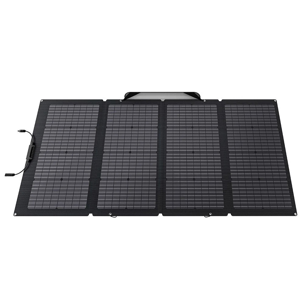 220W faltbares Solarmodul bifazial EcoFlow Solartasche