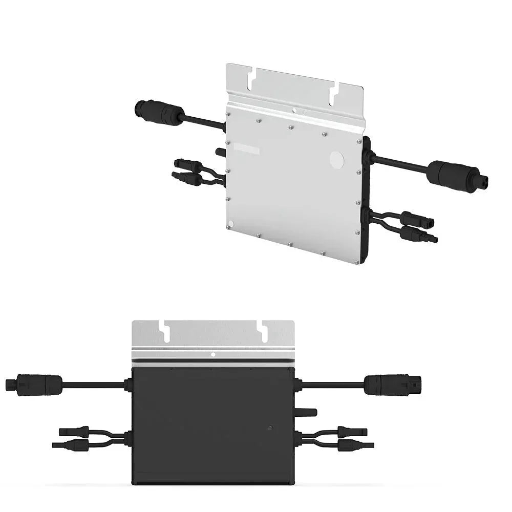 Klein-Balkonkraftwerk HM-600 820W Full Black Schuko-Anschluss