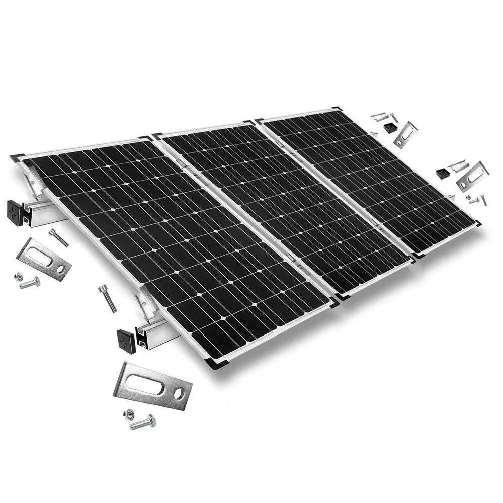 Solar Modul Befestigung kit mit Stockschrauben für Schrägdachmontage