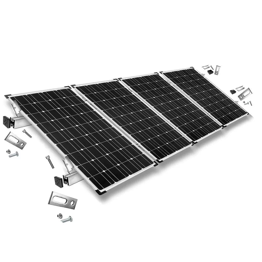 Solar Modul Befestigung kit mit Stockschrauben für Schrägdachmontage