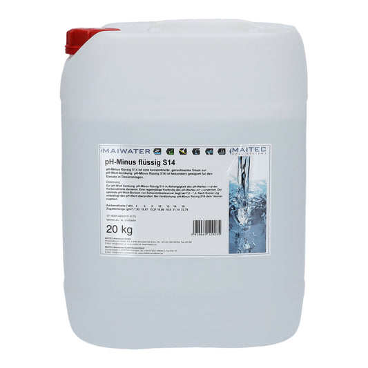 Ph-Senker Flüssig 20Kg