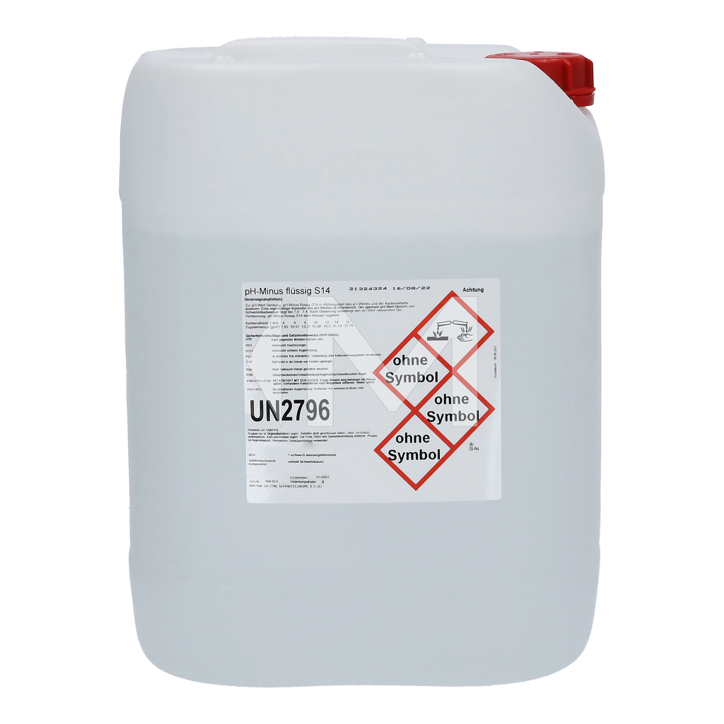 Ph-Senker Flüssig 20Kg
