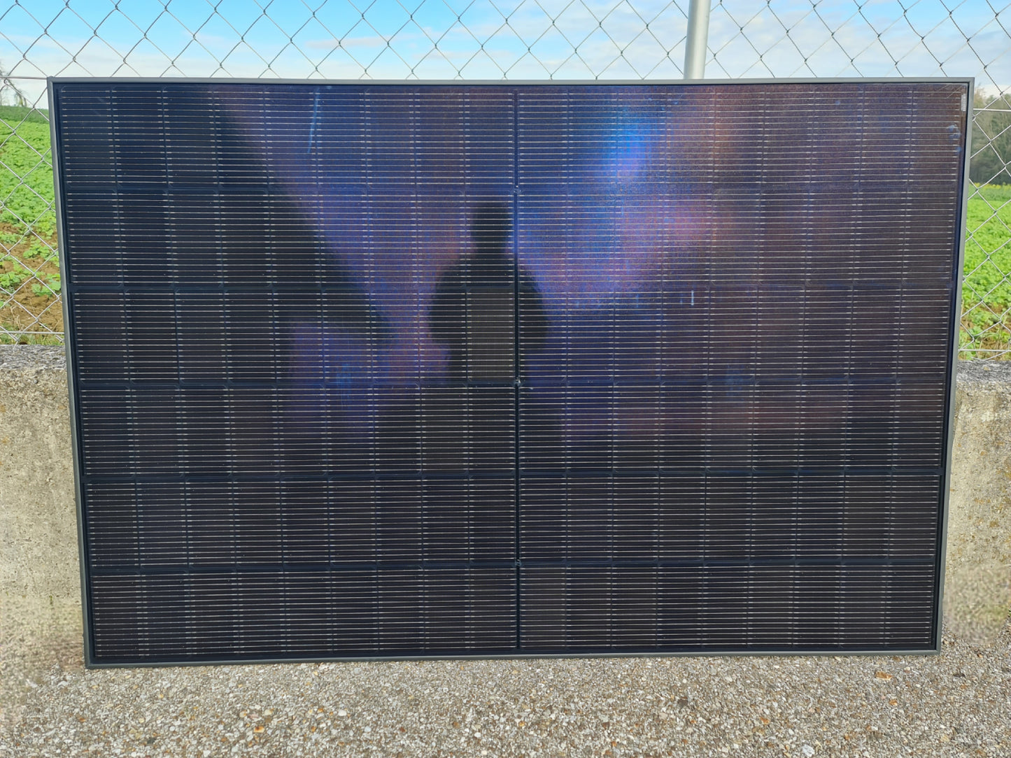 Sunket 430Wp Bifacial Ultra Black Dual Glass Panel