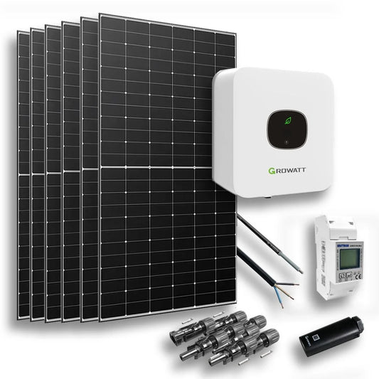 PV-Solaranlage mit Growatt MIC-Serie TL-X Wifi