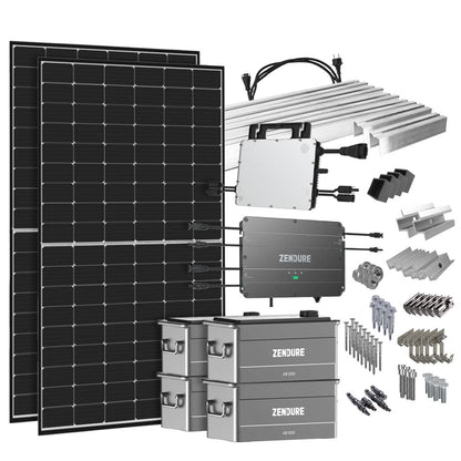 SolarFlow Balkonkraftwerk Komplettsystem HMS-800W-2T