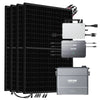 1.7kWp Klein-Balkonkraftwerk mit SolarFlow Speicher &amp; 800W Mikrowechselrichter
