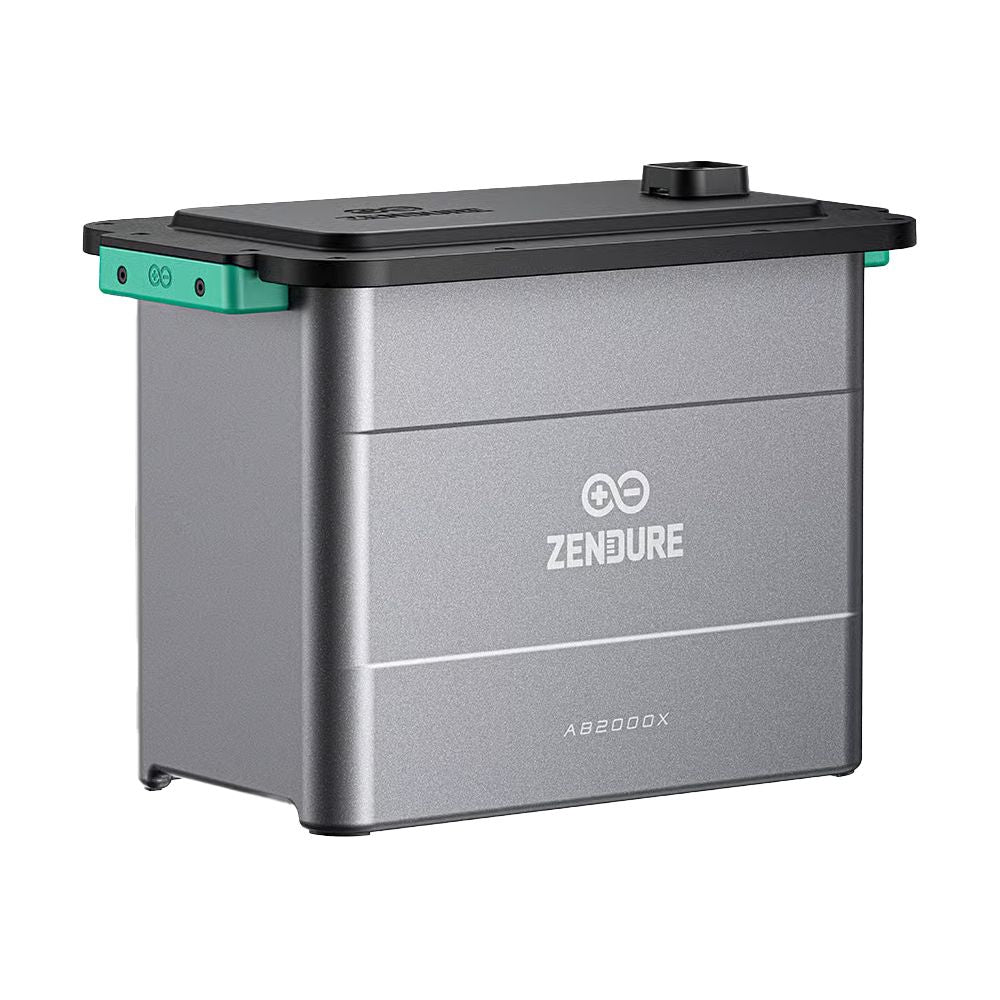 Balkonkraftwerk mit Speicher Zendure SolarFlow Hyper 2000 Hybrid- AC-gekoppelt