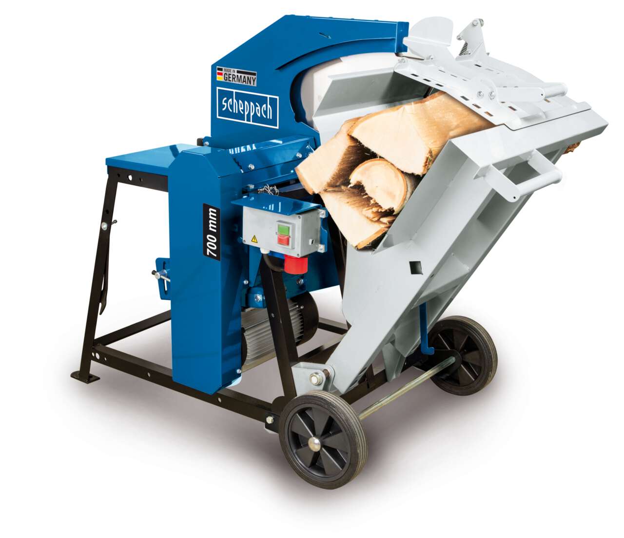 Wippsäge kw 7 scheppach - 400V 50Hz 7500W - 700mm