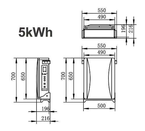 Sunket 5kWh Speicher