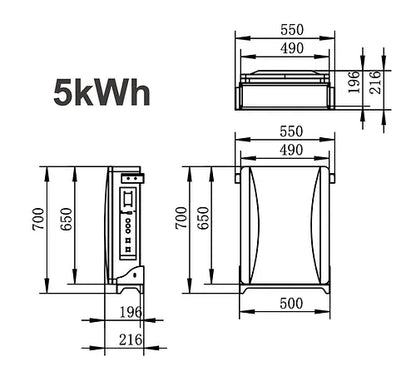 Sunket 5kWh Speicher