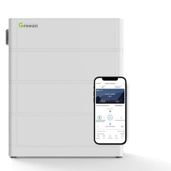 Growatt MOD 9kWp PV-Komplettanlage mit Solarmodulen und Speicher