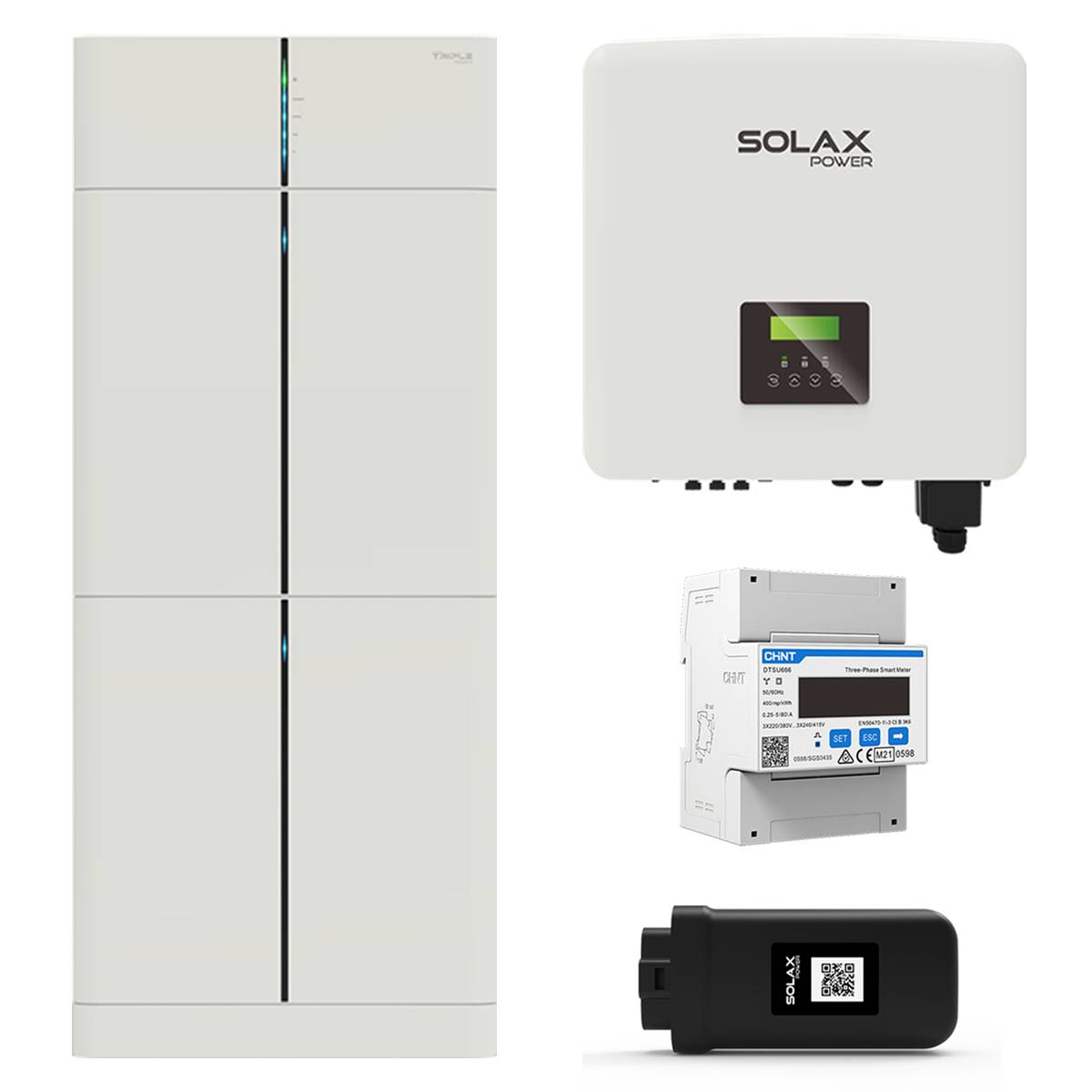 SolaX X3 G4 Hybridwechselrichter mit T30 Solarspeicher-Set - Fairdeal