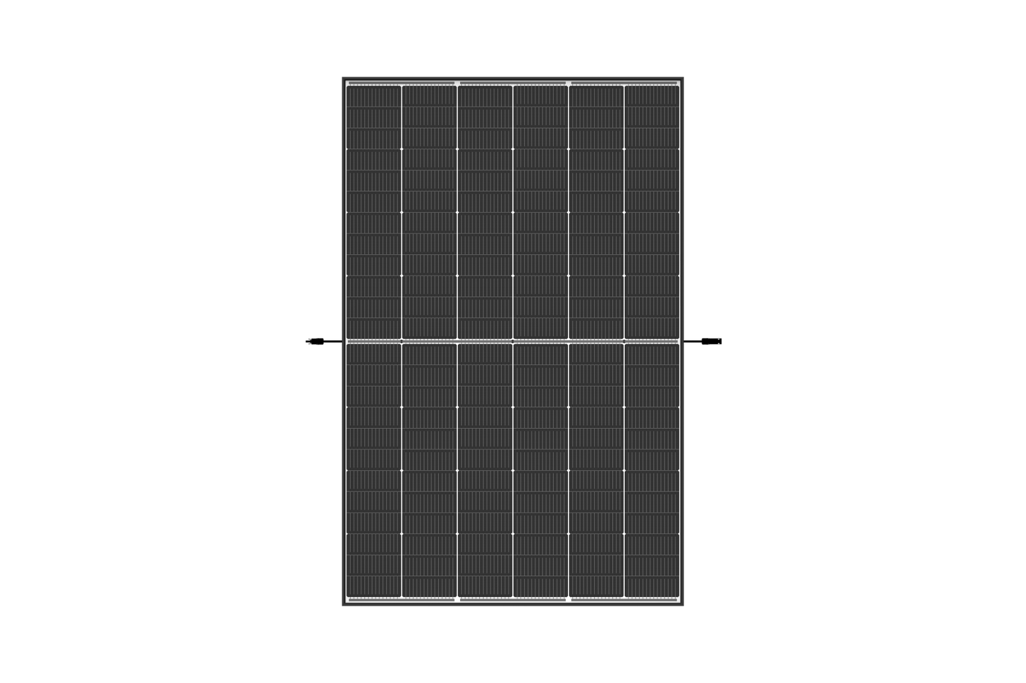 6KW PV Komplettpaket Huawei Schrägdachmontage Trina 435 Vertex S+ Black Frame Module