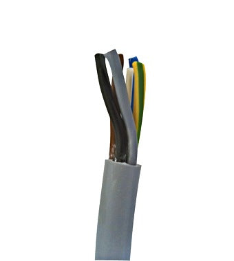 🔌 PVC-Steuerleitung YSLY-JZ 5X10 mm² (LSYY) – Grau