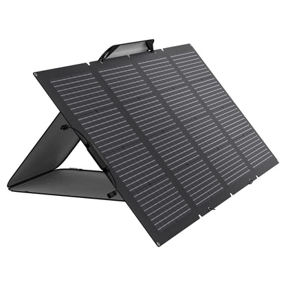 220W faltbares Solarmodul bifazial EcoFlow Solartasche