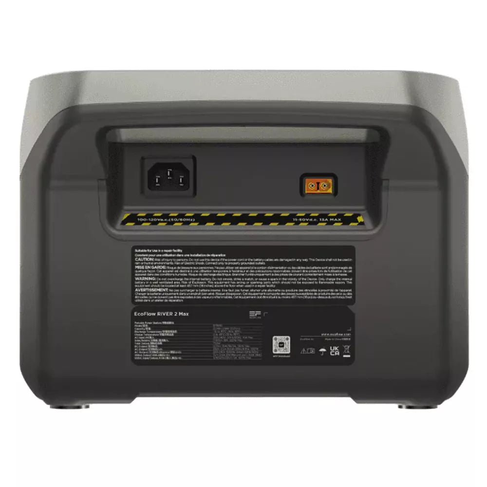 EcoFlow River 2 Max Solarakku Powerstation 512Wh 500W AC Notstrom