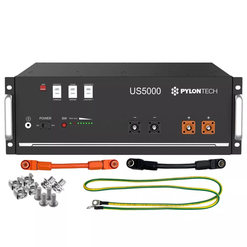 3-phasig Backup-Kit mit Pylontech US5000 Akku Victron MultiPlus-II